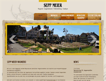 Tablet Screenshot of meier-wagnerei.ch